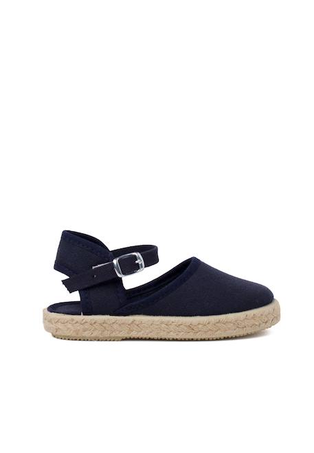 Espadrilles enfant avec fermeture à boucle Blanc+Bleu marine+Rose+Rose pâle+Rouge+Sable 7 - vertbaudet enfant 