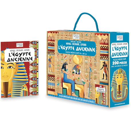 Voyage, découvre, explore - l’égypte ancienne Jaune 1 - vertbaudet enfant 