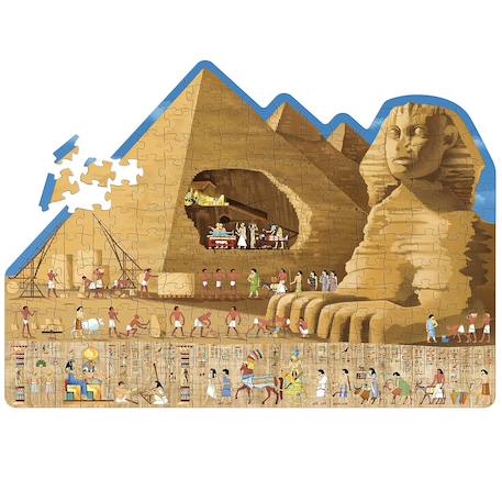 Voyage, découvre, explore - l’égypte ancienne Jaune 2 - vertbaudet enfant 