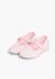 Babies à scratch fin en toile pour fille Blanc+Bleu azur+Bleu marine+Ciel clair+Corail+Écru+Fucsia+Gris+Jaune citron+Pêche+Rose+Rose pâle+Rouge+Sable+Vert fougère 60 - vertbaudet enfant 