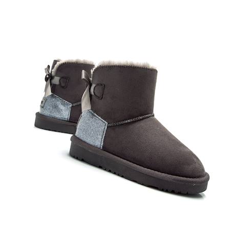 Bottines filles fourrée Grey 4 - vertbaudet enfant 