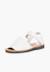 Sandales avarcas cuir nappa et à scratch pour enfant Blanc+Bleu marine+Ciel clair+Couleur chair+Couleur cuir+Rose+Sable 2 - vertbaudet enfant 