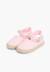 Espadrilles enfant avec fermeture à boucle Blanc+Bleu marine+Rose+Rose pâle+Rouge+Sable 16 - vertbaudet enfant 