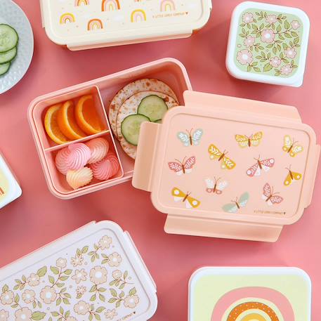 Boîte à goûter bento Rose 3 - vertbaudet enfant 