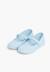 Babies à scratch fin en toile pour fille Blanc+Bleu marine+Ciel clair+Corail+Écru+Fucsia+Gris+Jaune citron+Pêche+Rose+Rouge+Sable+Vert émeraude 16 - vertbaudet enfant 