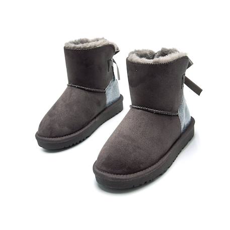Bottines filles fourrée Grey 2 - vertbaudet enfant 