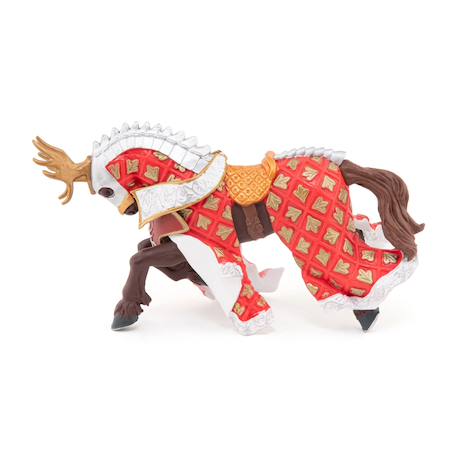Figurine cheval du maître cimier cerf Rouge 2 - vertbaudet enfant 