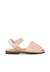 Sandales avarcas cuir nappa et à scratch pour enfant Blanc+Bleu marine+Ciel clair+Couleur chair+Couleur cuir+Rose+Sable 19 - vertbaudet enfant 