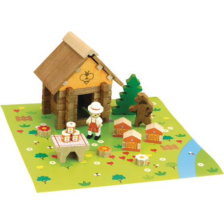 La maison du miel 50 pièces Multicolore 2 - vertbaudet enfant 