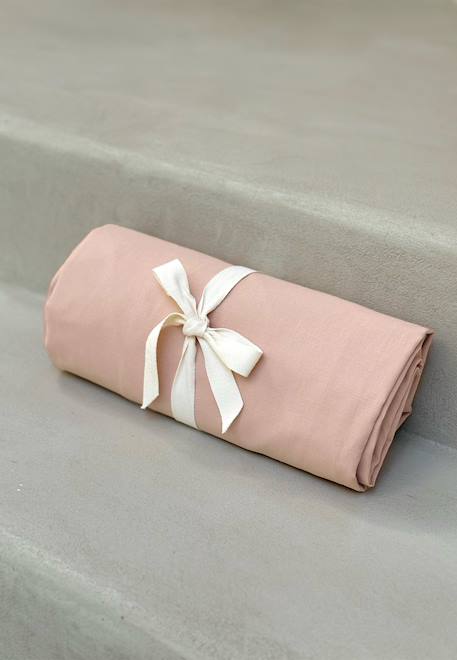 Drap housse enfant bois de rose 90 x 190 cm Rose 1 - vertbaudet enfant 