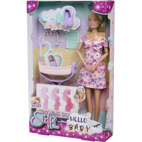 Mannequin steffi love future maman Multicolore 1 - vertbaudet enfant 