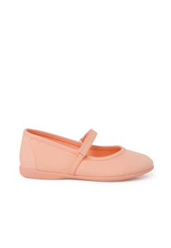 Chaussures-Babies à scratch fin en toile pour fille