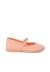 Babies à scratch fin en toile pour fille Blanc+Bleu marine+Ciel clair+Corail+Écru+Fucsia+Gris+Jaune citron+Pêche+Rose+Rouge+Sable+Vert émeraude 46 - vertbaudet enfant 