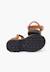 Sandales avarcas cuir nappa et à scratch pour enfant Blanc+Bleu marine+Ciel clair+Couleur chair+Couleur cuir+Rose+Sable 27 - vertbaudet enfant 