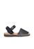 Sandales avarcas cuir nappa et à scratch pour enfant Blanc+Bleu marine+Ciel clair+Couleur chair+Couleur cuir+Rose+Sable 7 - vertbaudet enfant 