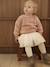 Ensemble bébé sweat-shirt + jupon rose poudré 2 - vertbaudet enfant 