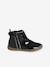 Bottines enfant fille synthétique zippées marron+noir 8 - vertbaudet enfant 