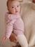 Ensemble naissance barboteuse en tricot et collants mauve 3 - vertbaudet enfant 