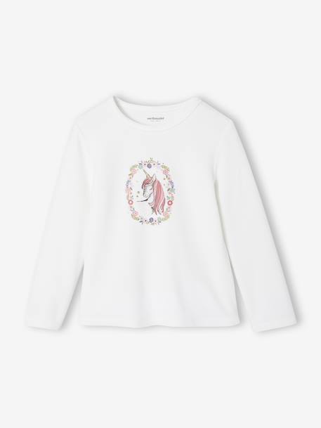 Lot de 2 pyjamas fille velours licorne écru 4 - vertbaudet enfant 