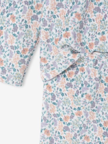 Lot de 2 pyjamas fille velours fleurs écru 11 - vertbaudet enfant 