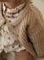 Gilet bébé en maille grosse jauge beige chiné+vert sauge 5 - vertbaudet enfant 