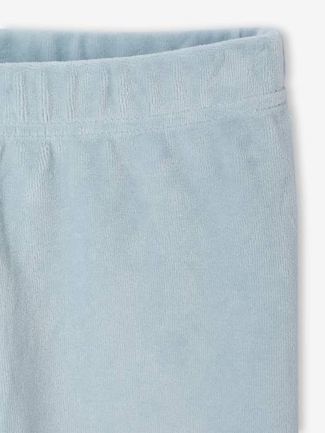 Lot de 2 pyjamas fille velours fleurs écru 9 - vertbaudet enfant 