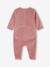 Lot de 3 pyjamas bébé mixtes en velours Lot cappuccino+rose 12 - vertbaudet enfant 