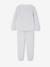 Pyjama garçon velours ours gris chiné 6 - vertbaudet enfant 