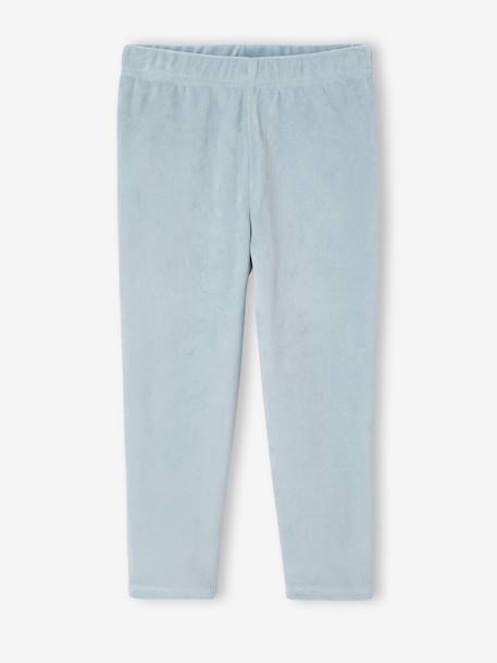 Lot de 2 pyjamas fille velours fleurs écru 5 - vertbaudet enfant 