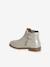 Boots enfant fille cuir zippées marine+noir+or 12 - vertbaudet enfant 