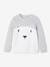 Pyjama garçon velours ours gris chiné 2 - vertbaudet enfant 