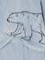 Lot 2 pyjamas garçon velours animaux polaires bleu ciel 8 - vertbaudet enfant 