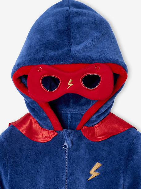 Surpyjama super héros : cape + masque détachable bleu roi 4 - vertbaudet enfant 