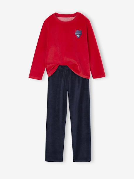 Lot de 2 pyjamas garçon velours police marine 2 - vertbaudet enfant 