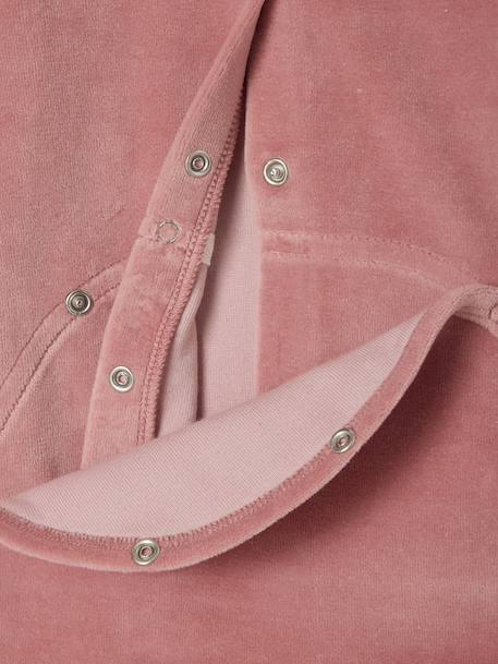 Lot de 3 pyjamas bébé mixtes en velours Lot cappuccino+rose 13 - vertbaudet enfant 