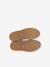 Boots enfant fille cuir zippées marine+noir+or 14 - vertbaudet enfant 
