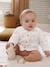 Veste bébé matelassée en velours + doudou coffret cadeau naissance écru 8 - vertbaudet enfant 