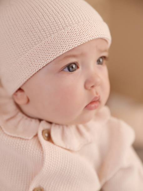 Ensemble naissance combinaison et bonnet rose 8 - vertbaudet enfant 