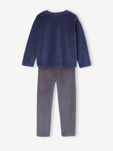 Lot de 2 pyjamas garçon velours Dino caramel 10 - vertbaudet enfant 