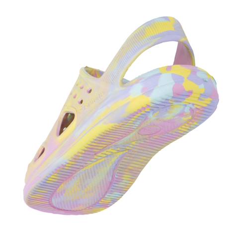 Sabots ultra confortables, légers et faciles à enfiler Multico+Rose bonbon 5 - vertbaudet enfant 