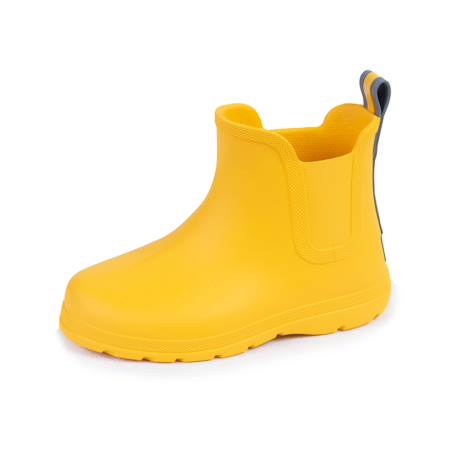 Bottes de pluie basses, technologie everywear, confortables, résistantes et légères Jaune+Marine 1 - vertbaudet enfant 