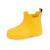 Bottes de pluie basses, technologie everywear, confortables, résistantes et légères Jaune+Marine 1 - vertbaudet enfant 