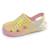 Sabots ultra confortables, légers et faciles à enfiler Multico+Rose bonbon 1 - vertbaudet enfant 