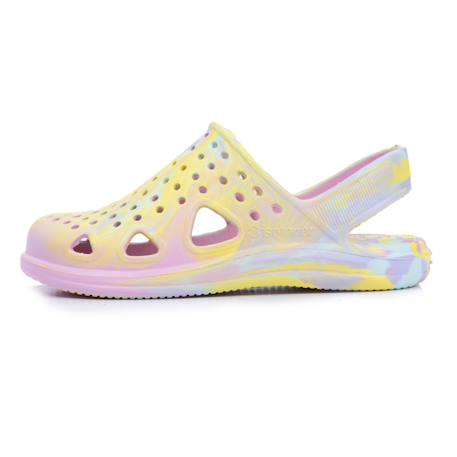 Sabots ultra confortables, légers et faciles à enfiler Multico+Rose bonbon 3 - vertbaudet enfant 