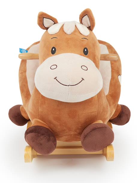 Cheval à bascule - avec ceinture de sécurité Cheval Calimero 5 - vertbaudet enfant 