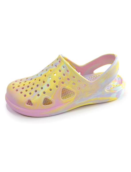Sabots ultra confortables, légers et faciles à enfiler Multico+Rose bonbon 6 - vertbaudet enfant 