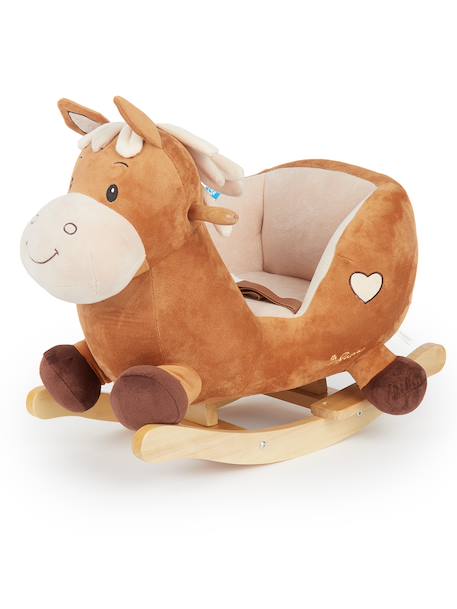 Cheval à bascule - avec ceinture de sécurité Cheval Calimero 1 - vertbaudet enfant 