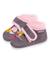 Chaussons bottillons ,fermeture à scratch, semelle antidérapante Gris foncé 6 - vertbaudet enfant 