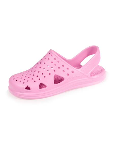 Sabots ultra confortables, légers et faciles à enfiler Multico+Rose bonbon 12 - vertbaudet enfant 