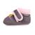Chaussons bottillons ,fermeture à scratch, semelle antidérapante Gris foncé 3 - vertbaudet enfant 